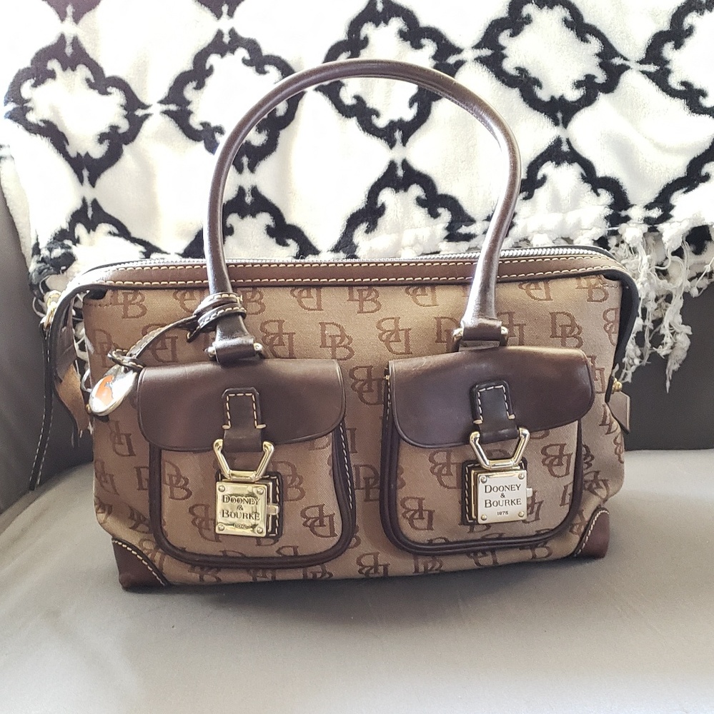 Dooney & Bourke Small Double Pocket Tote